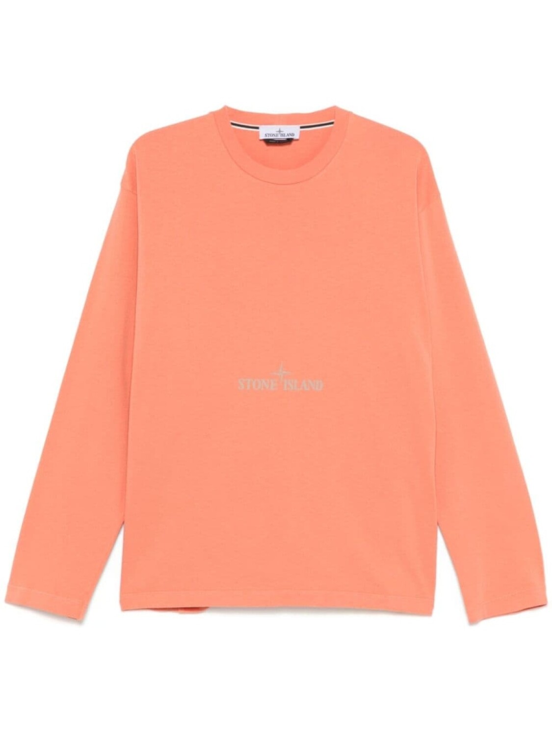 

Футболка с логотипом Stone Island, оранжевый