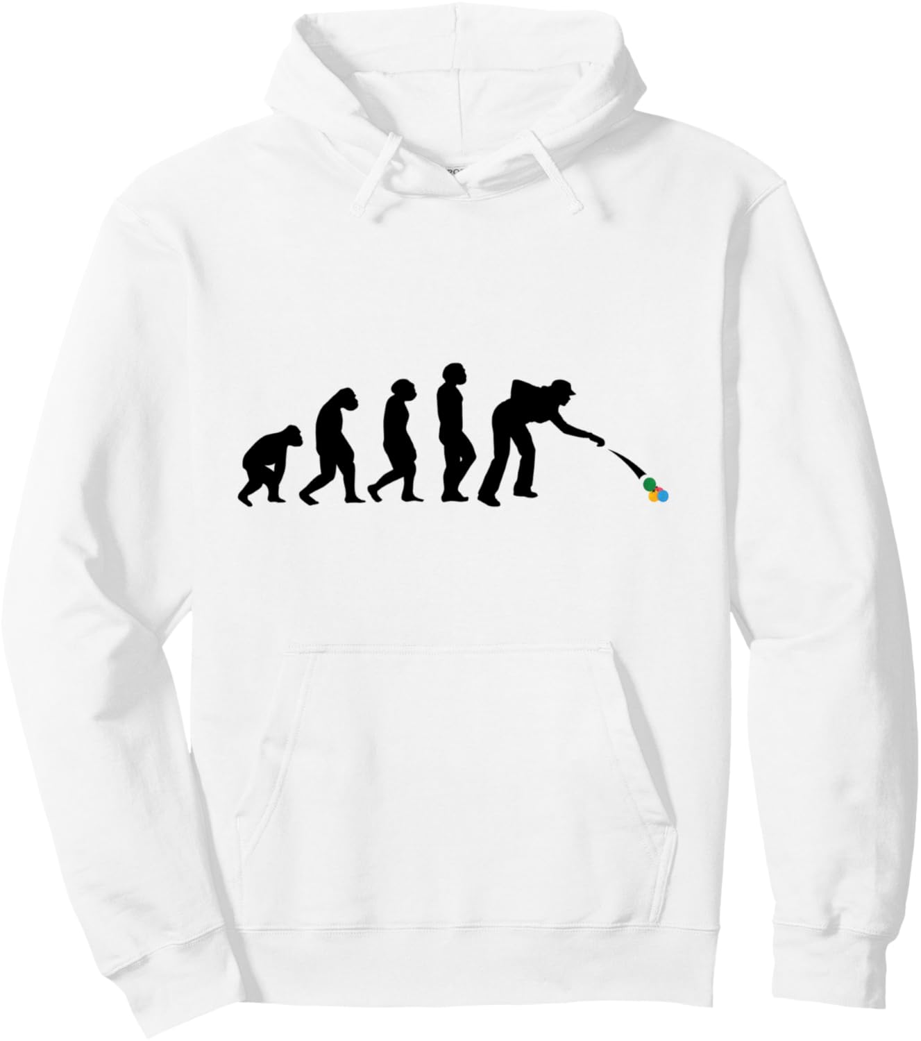 

Игра в бочче, толстовка с капюшоном Bocce & Boules Set Accessories Gift Shirt, белый