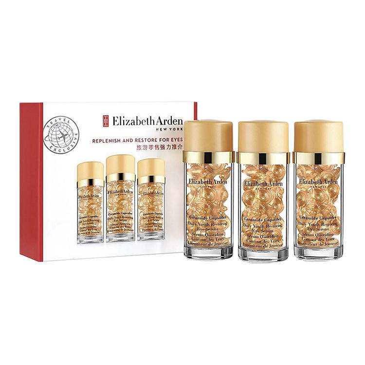 

YILISHABAIYADUN Золотистый гель для глаз в капсулах, одноразовая эссенция с церамидами, укрепляющая и подтягивающая кожу, уменьшающая морщины Elizabeth Arden, 90 grains