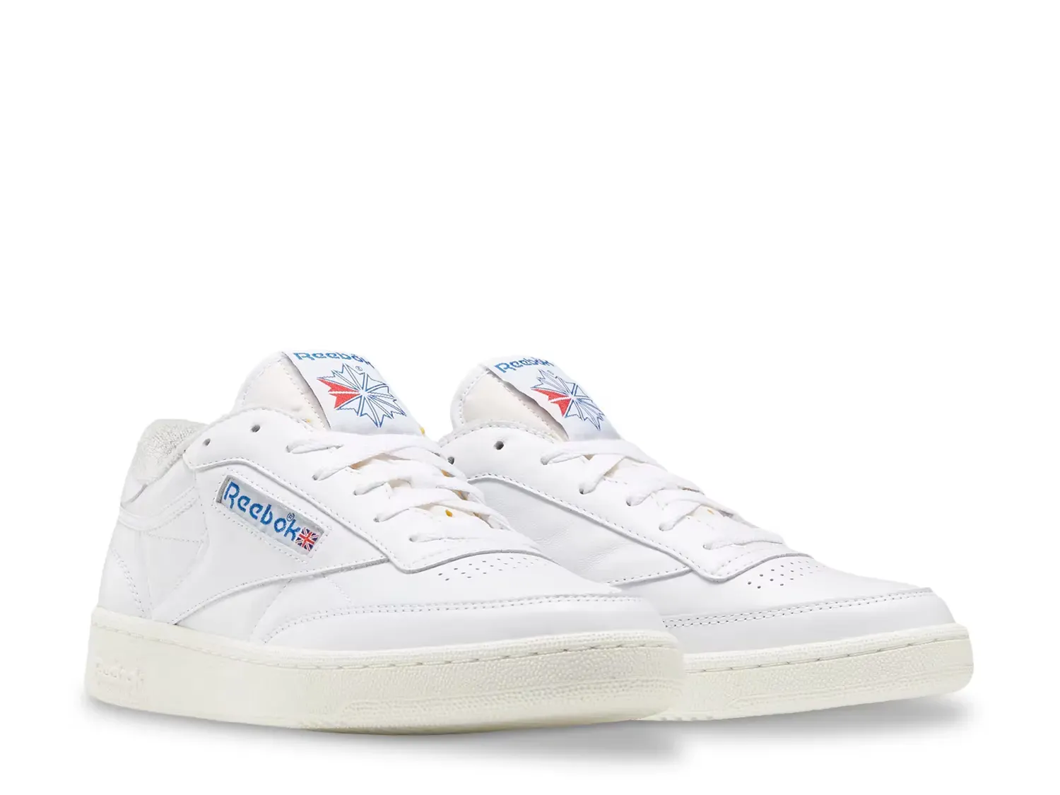Кроссовки Club C 85 Vintage - женские Reebok, Chalk/White — фото 2