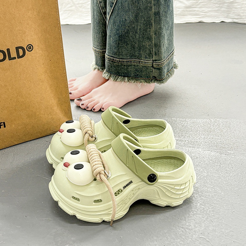 King Jinmai Клоги женские мятно-зеленые, цвет Mint Green — фото 4