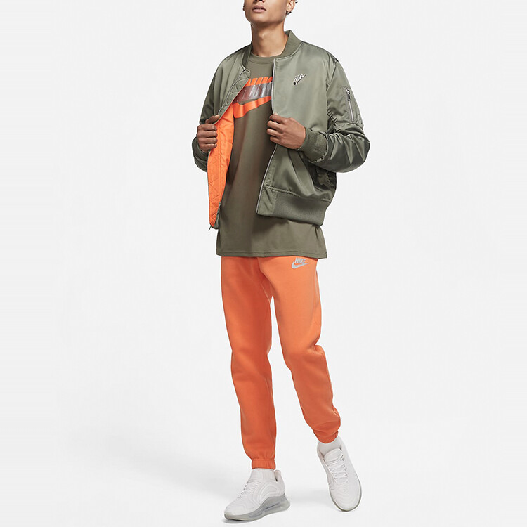 Куртка мужская пыльно-зеленая Nike, зеленый — фото 3