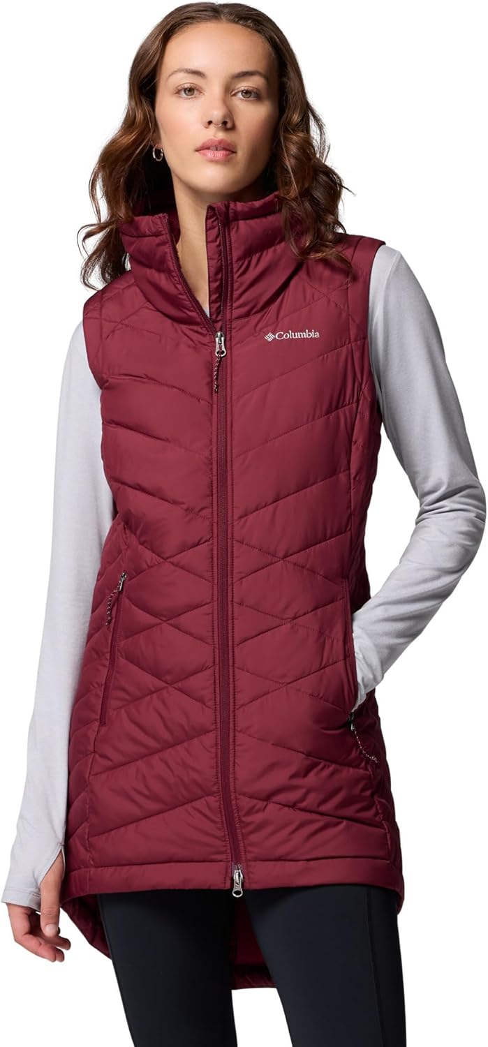 

Женский длинный жилет Columbia Heavenly II, Rich Wine