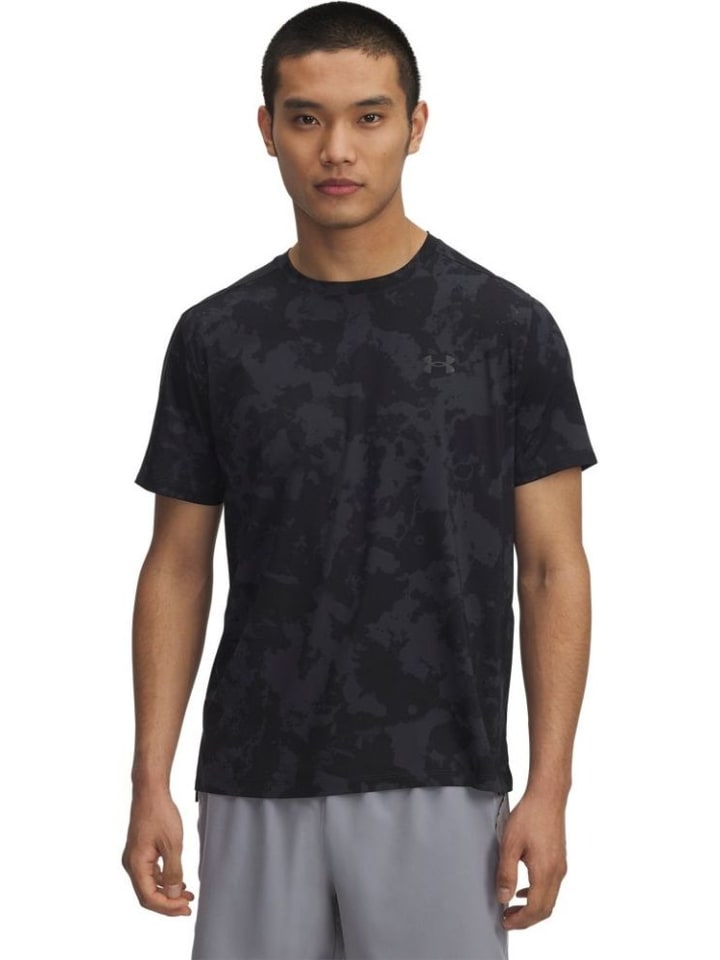 

Спортивная футболка Launch Elite Prt T-Shirt серого цвета Under Armour