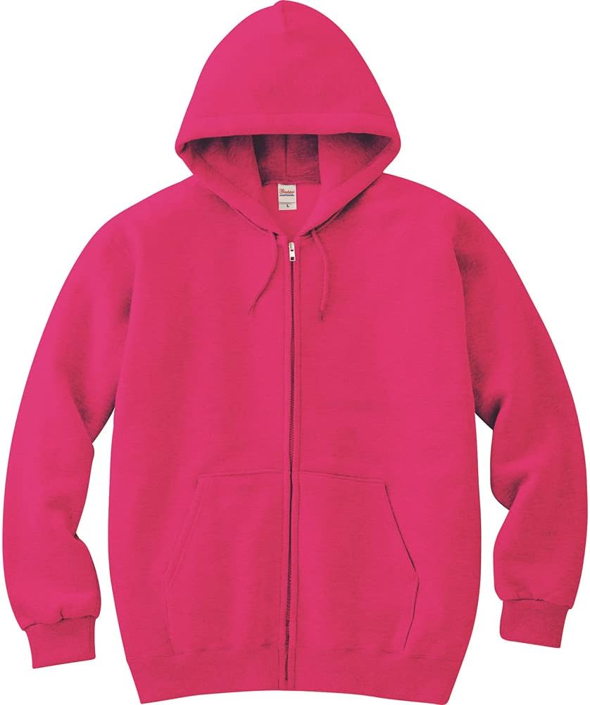 

Мужская толстовка Printstar 00217-MLZ, 8,4 унции, на флисовой подкладке, на молнии, легкая, с полной застежкой-молнией, розовый