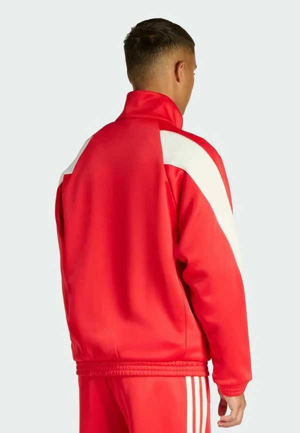 Тренировочная куртка для стадиона Adidas Sportswear, Pure Ruby Off White Crystal Linen — фото 2