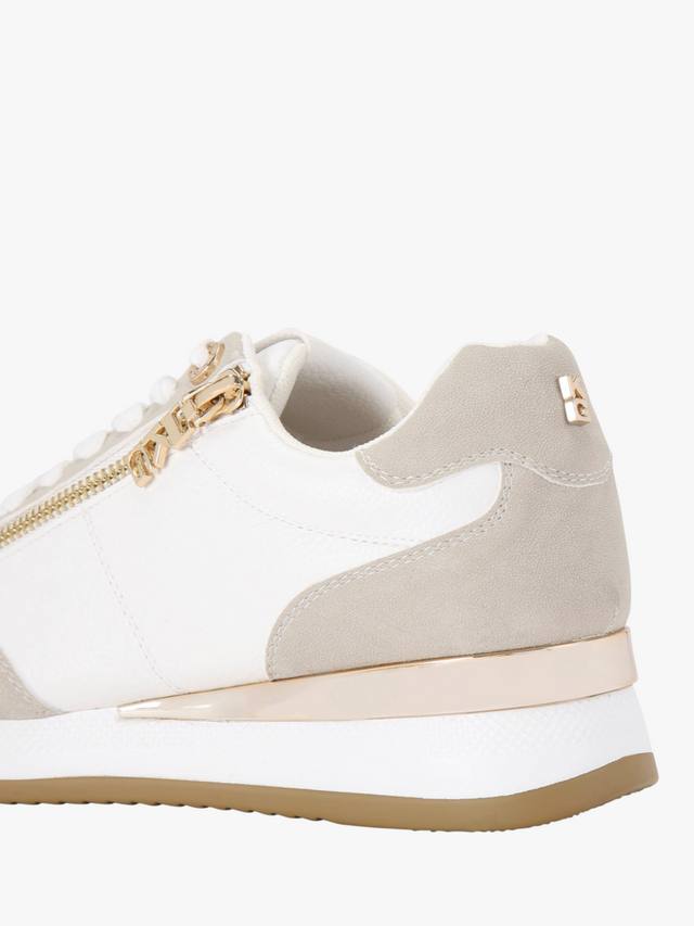 Кроссовки lina 2 на молнии KG Kurt Geiger, цвет Natural Taupe — фото 3