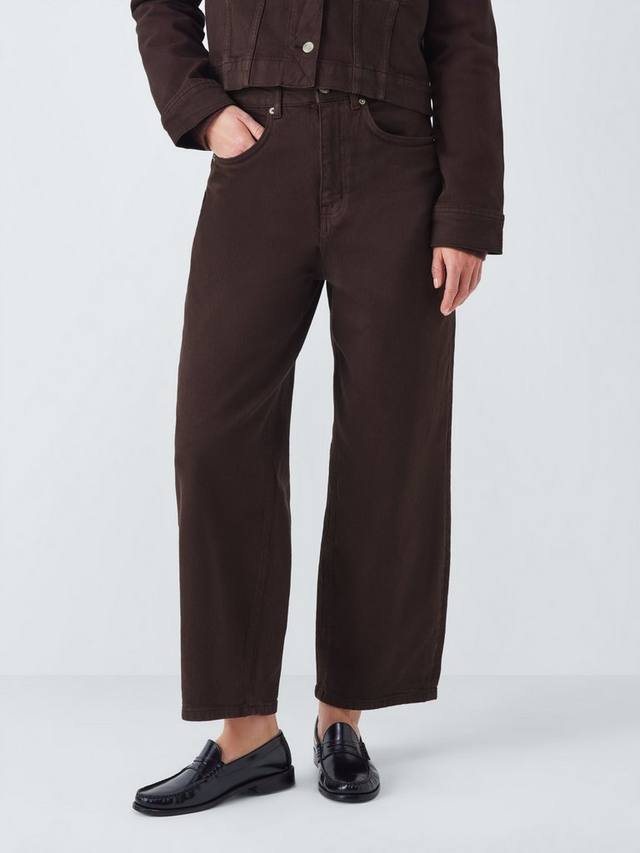 

Джинсы прямого кроя Relaxed Fit John Lewis, Chocolate