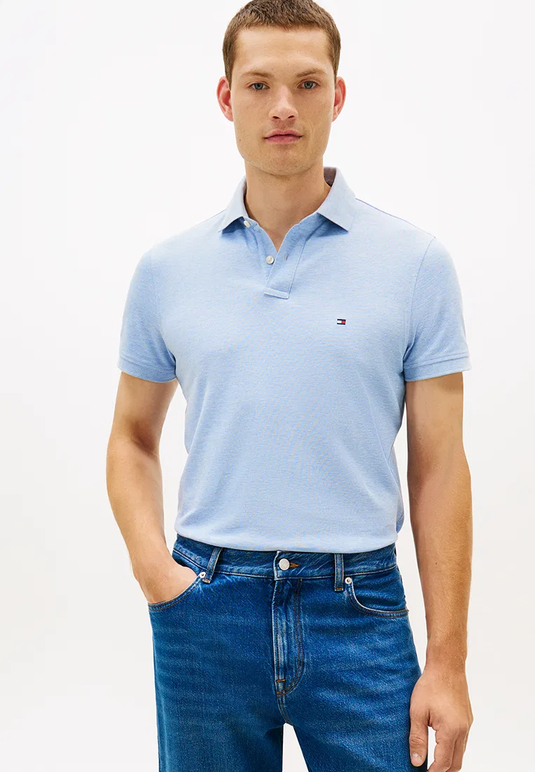 Поло Regular Polo Shirt, TH Mainline, 1985 Tommy Hilfiger, синий