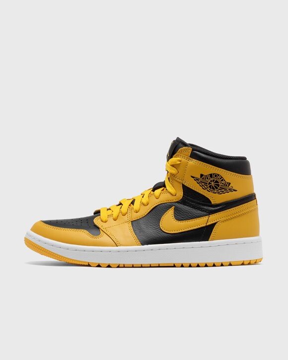 

Кроссовки Jordan Air Jordan 1 High Golf "Pollen", цвет pollen/black-white