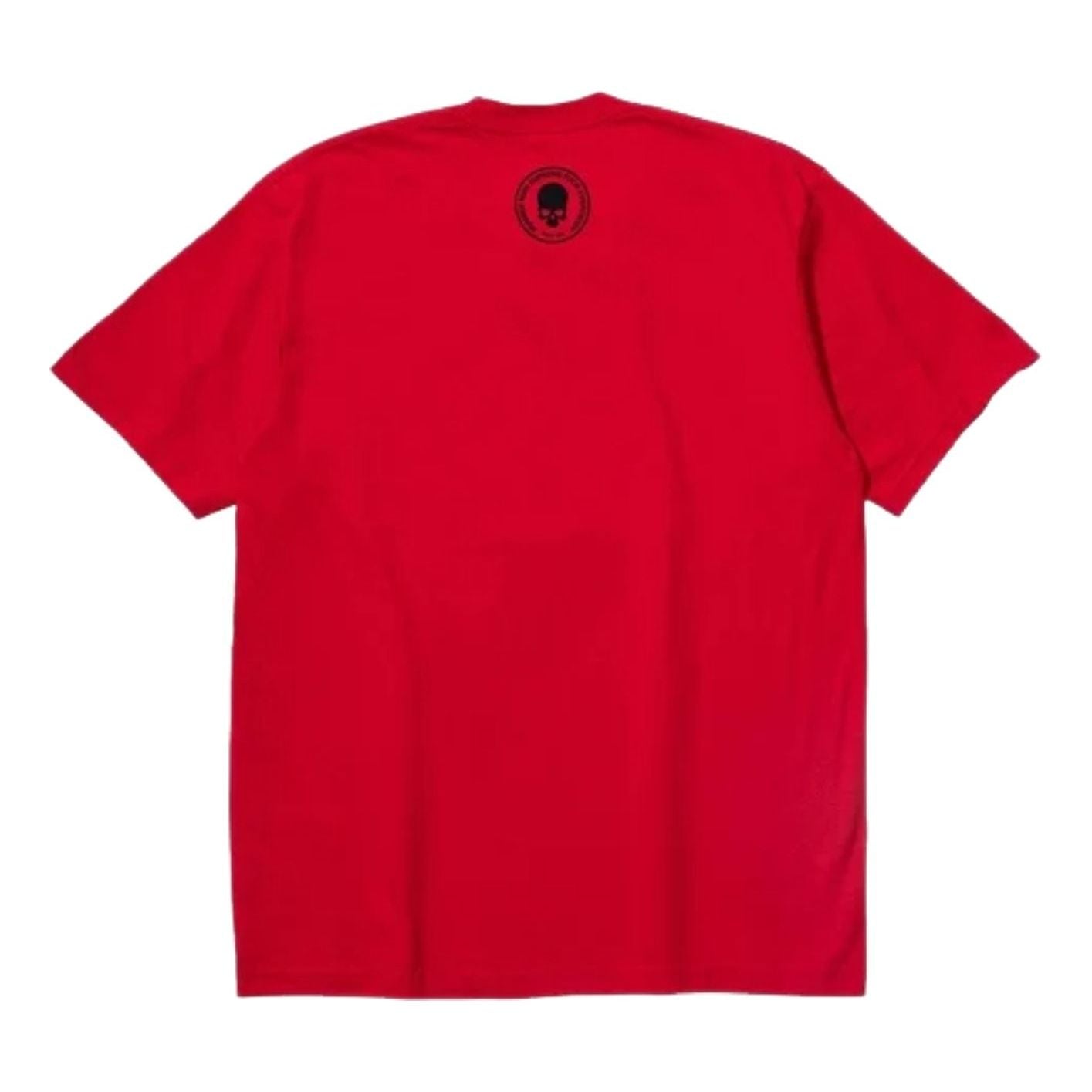 Футболка Supreme FW25 x Number (N)ine Shut Up, красная — фото 2