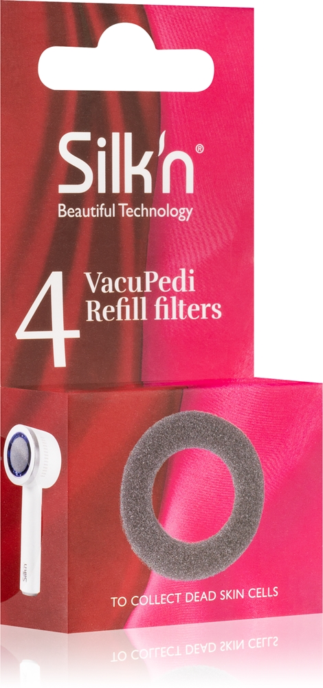 

Сменные фильтры Vacupedi для электрической пилки для ног Silk'N, 4 шт