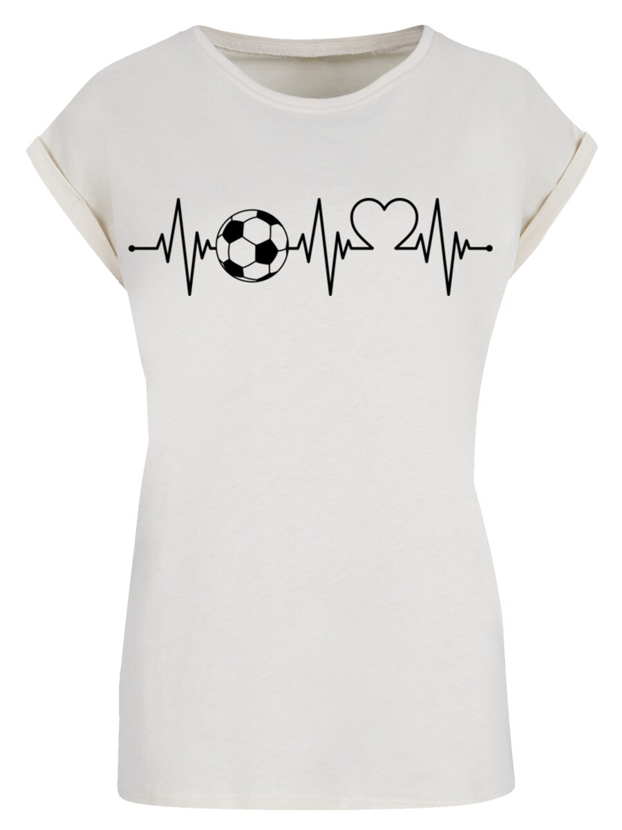 

Рубашка F4NT4STIC Heartbeat Soccer, экрю