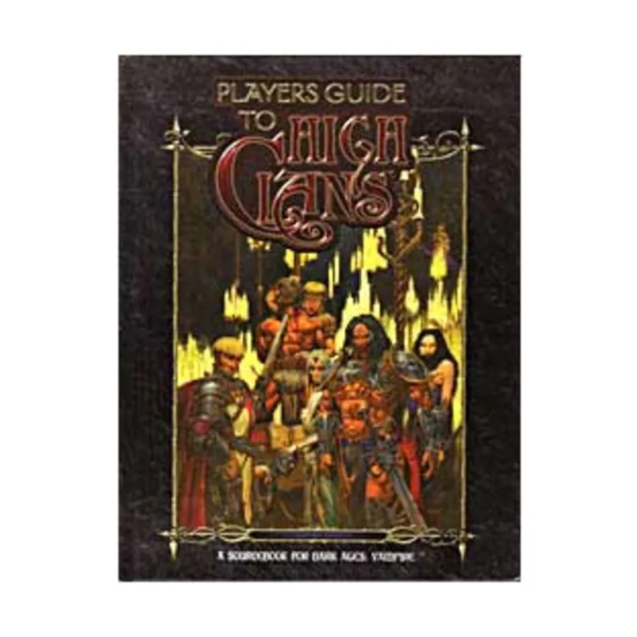 

Players Guide to High Clans, Dark Ages - Vampire, твердый переплет