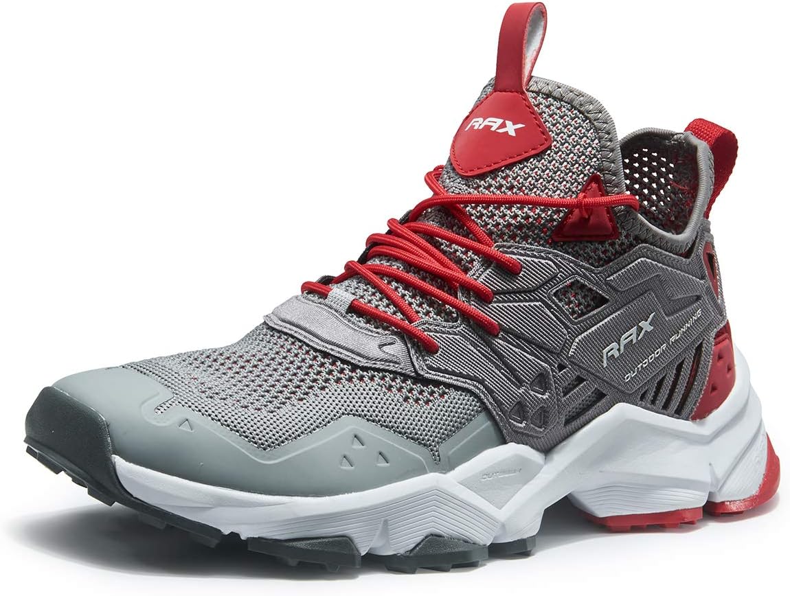 

Мужские походные кроссовки RAX с вентиляцией для трейлраннинга, серый