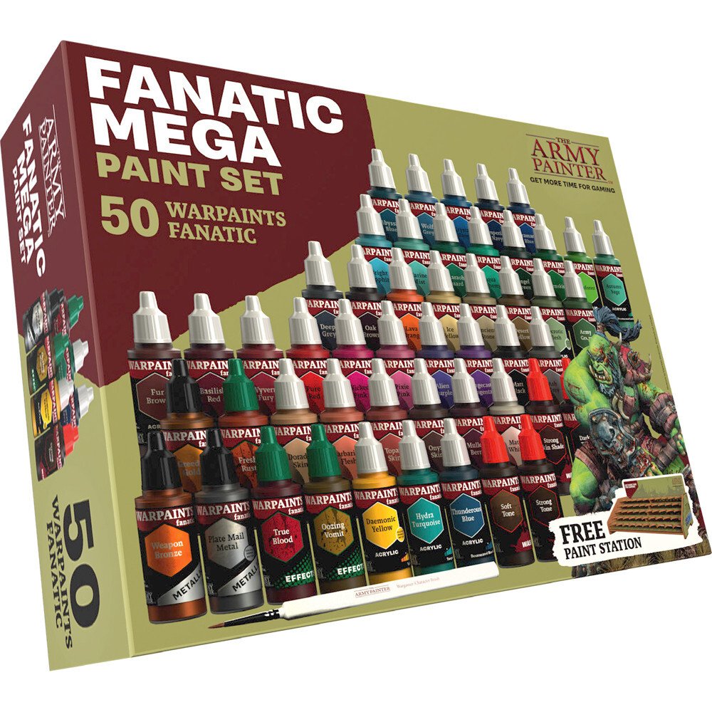 

Аксессуары Army Painter Warpaints Fanatic: Mega Paint Set