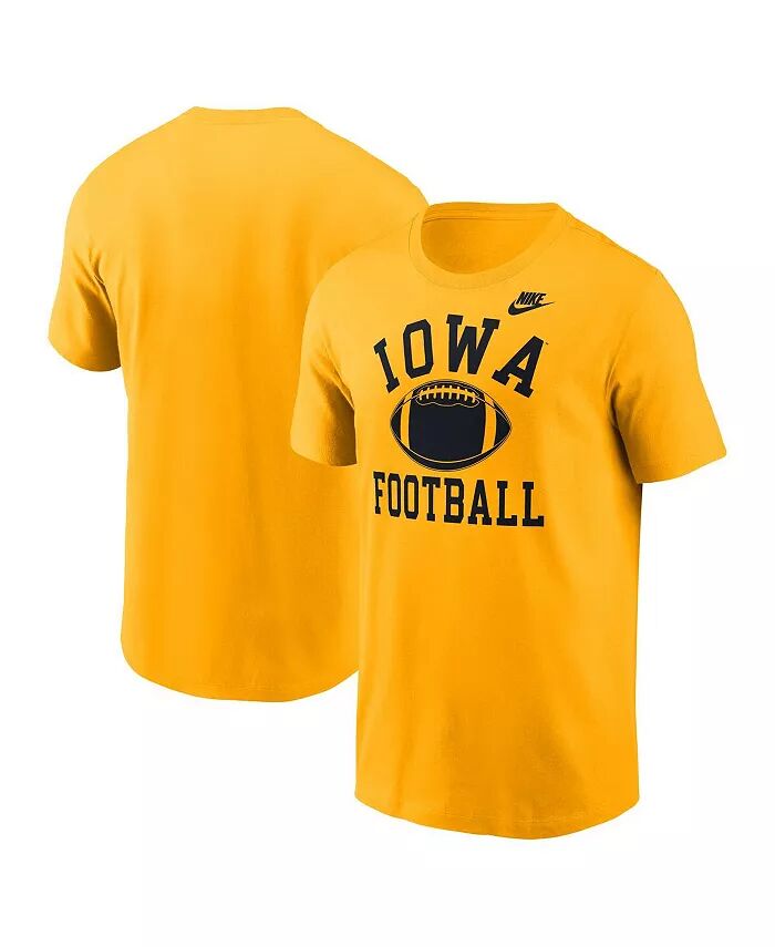

Мужская золотая футболка Iowa Hawkeyes Legacy Football Icon Nike