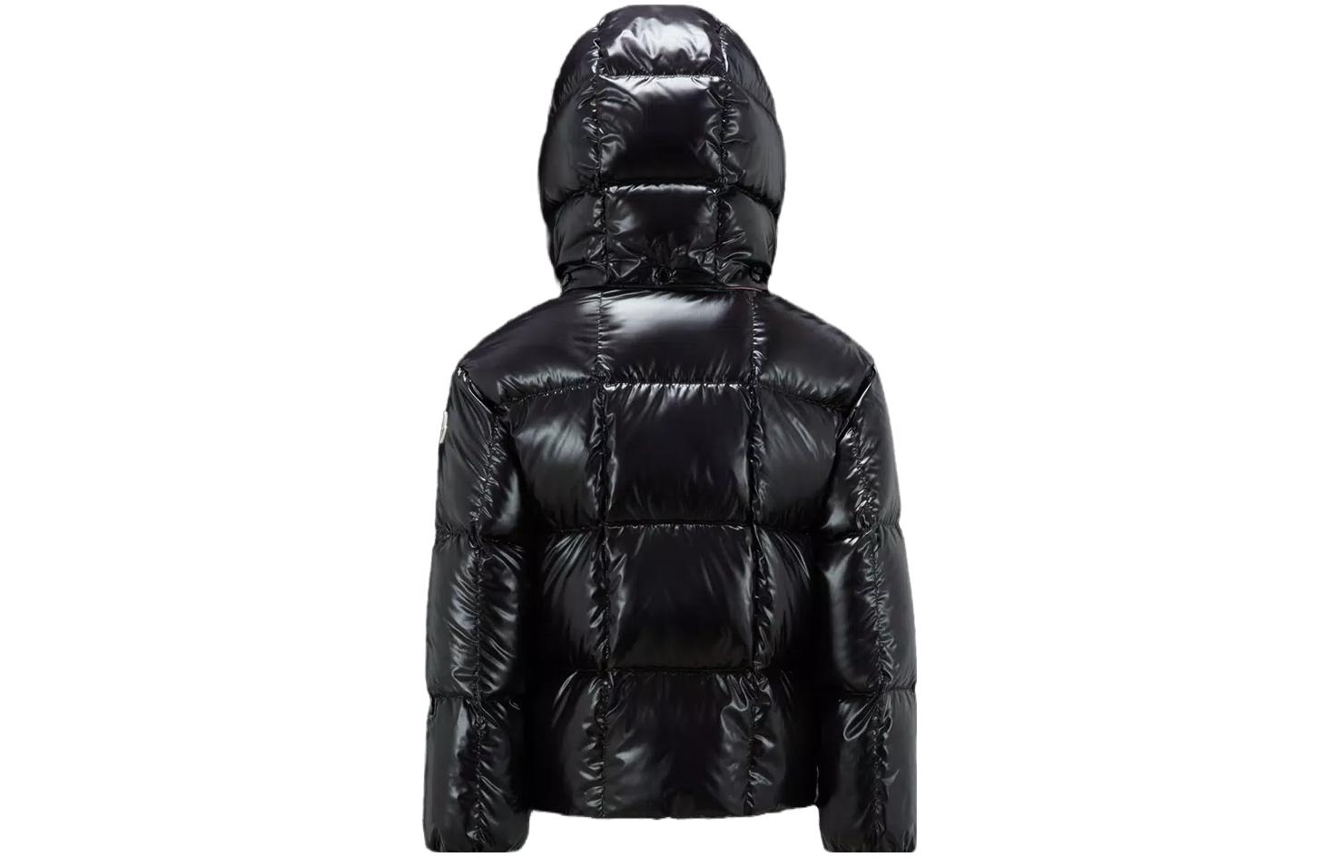 Moncler Пуховик parana series black детский — фото 4