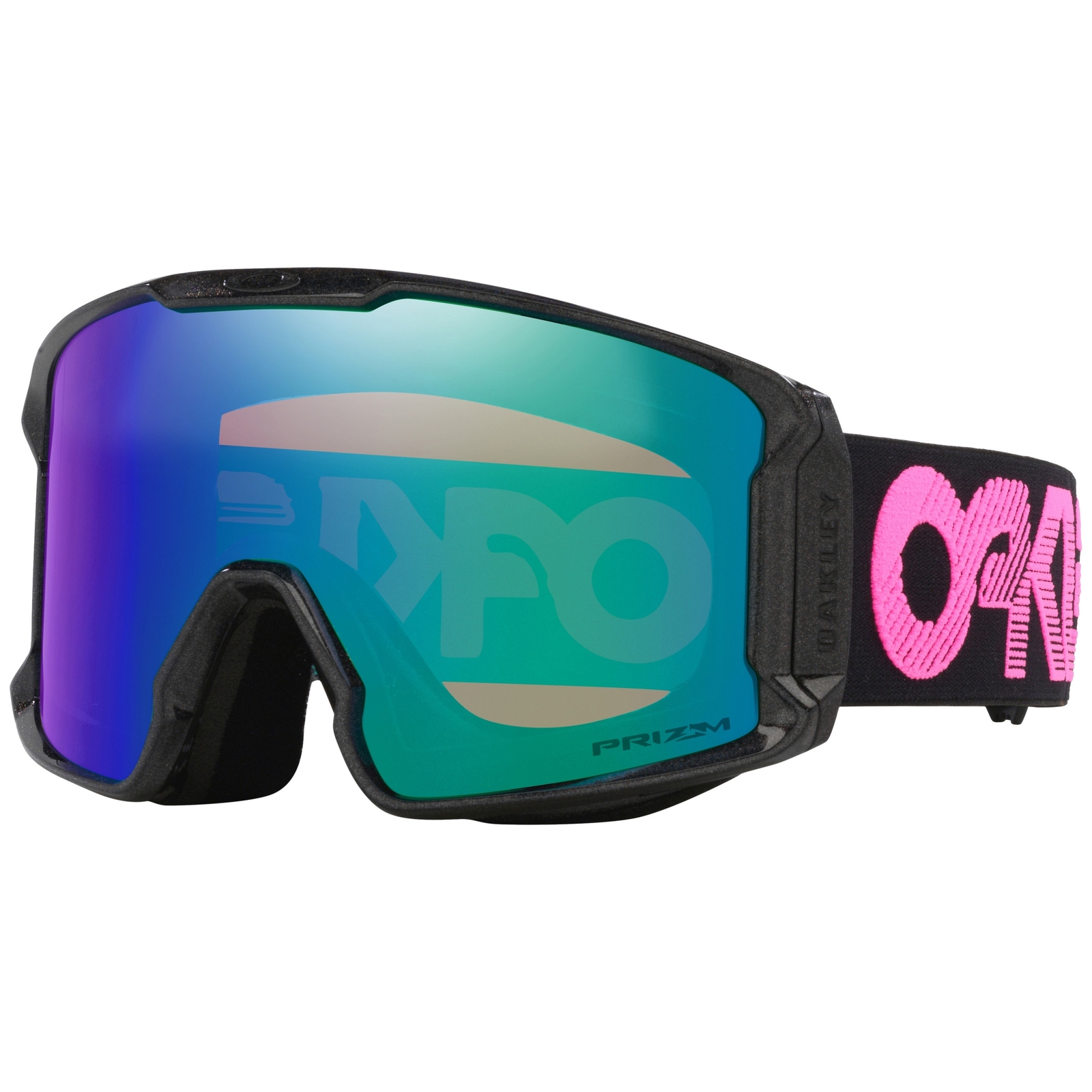

Очки Oakley Line Miner L, Black Galaxy/Prizm Argon Iridium