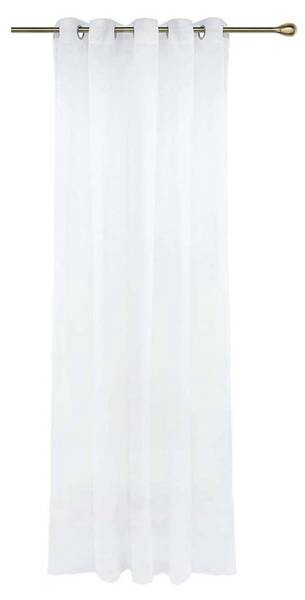 

Штора HOOMstylen Transparant mit Ösen, 1x270x140 см, белый