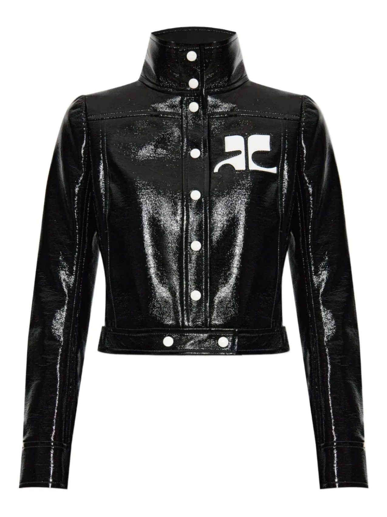 

Укороченная куртка Reedition Courrèges, черный