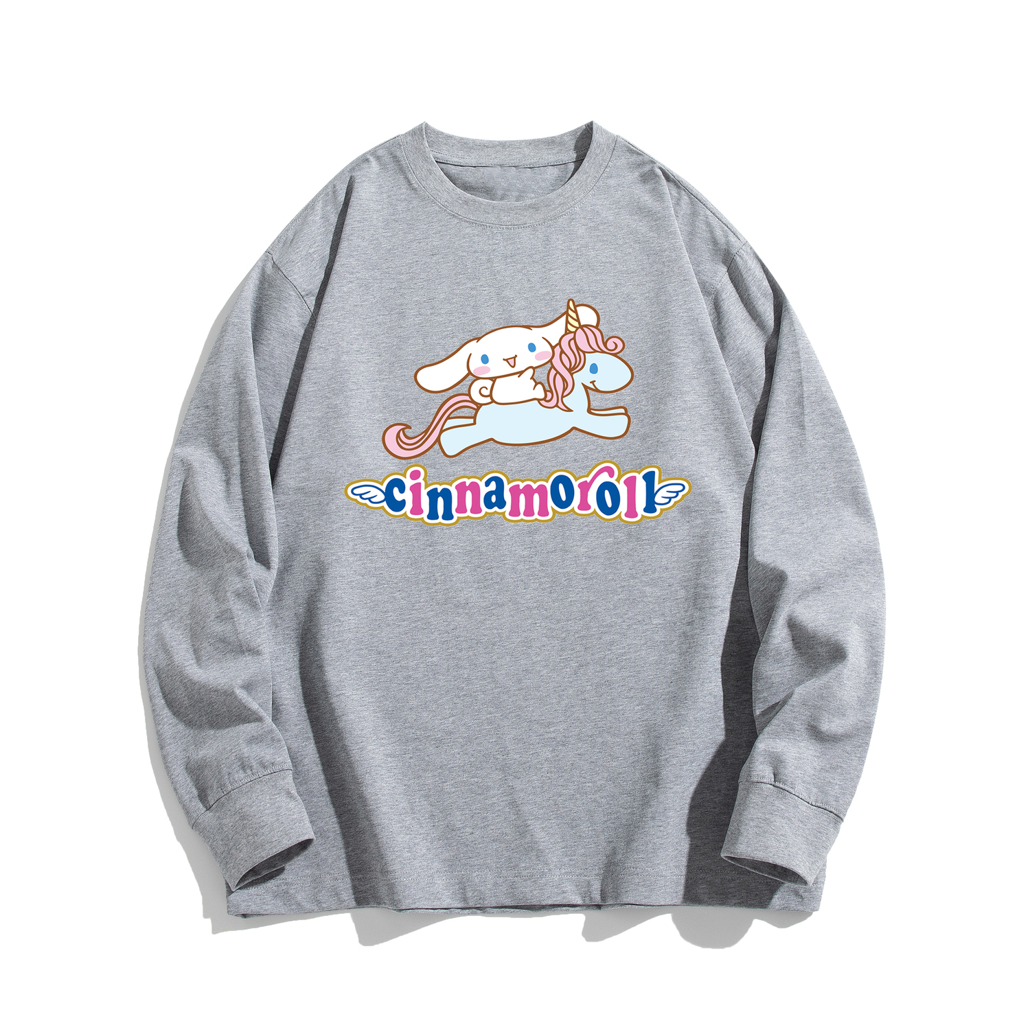 

Футболка Unisex CINNAMOROLL Yugui Dog Sanrio, серый