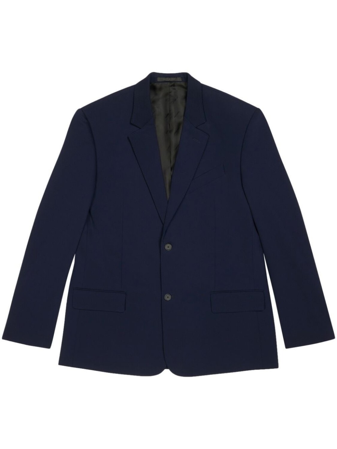 

Balenciaga single-breasted blazer, синий