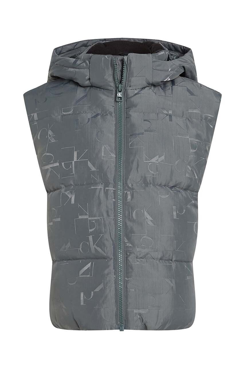 

Детский жилет Calvin Klein Jeans, серый
