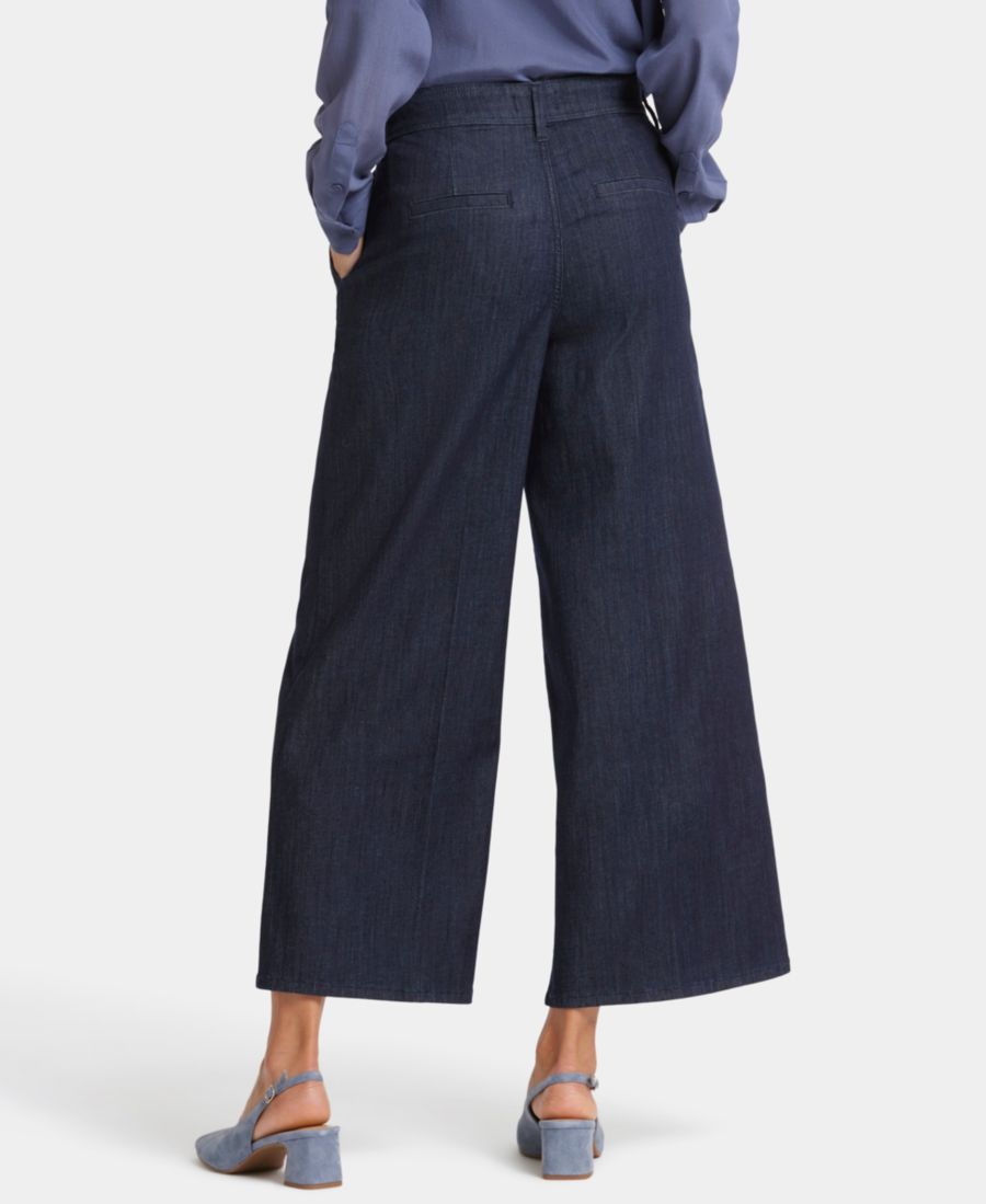 Женские джинсы-брюки Mona с широкими штанинами до щиколотки NYDJ, Lightweight Rinse — фото 4