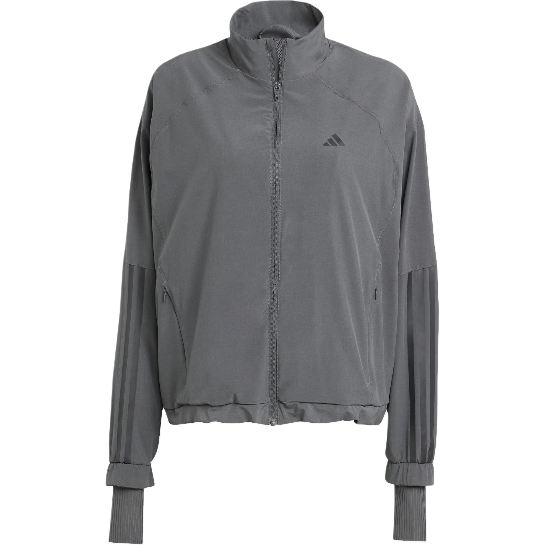 

Adidas Гипергламурная ветровка женская, Dark Gray/Black