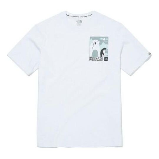 

Футболка graphic t-shirt 'white' The North Face, белый