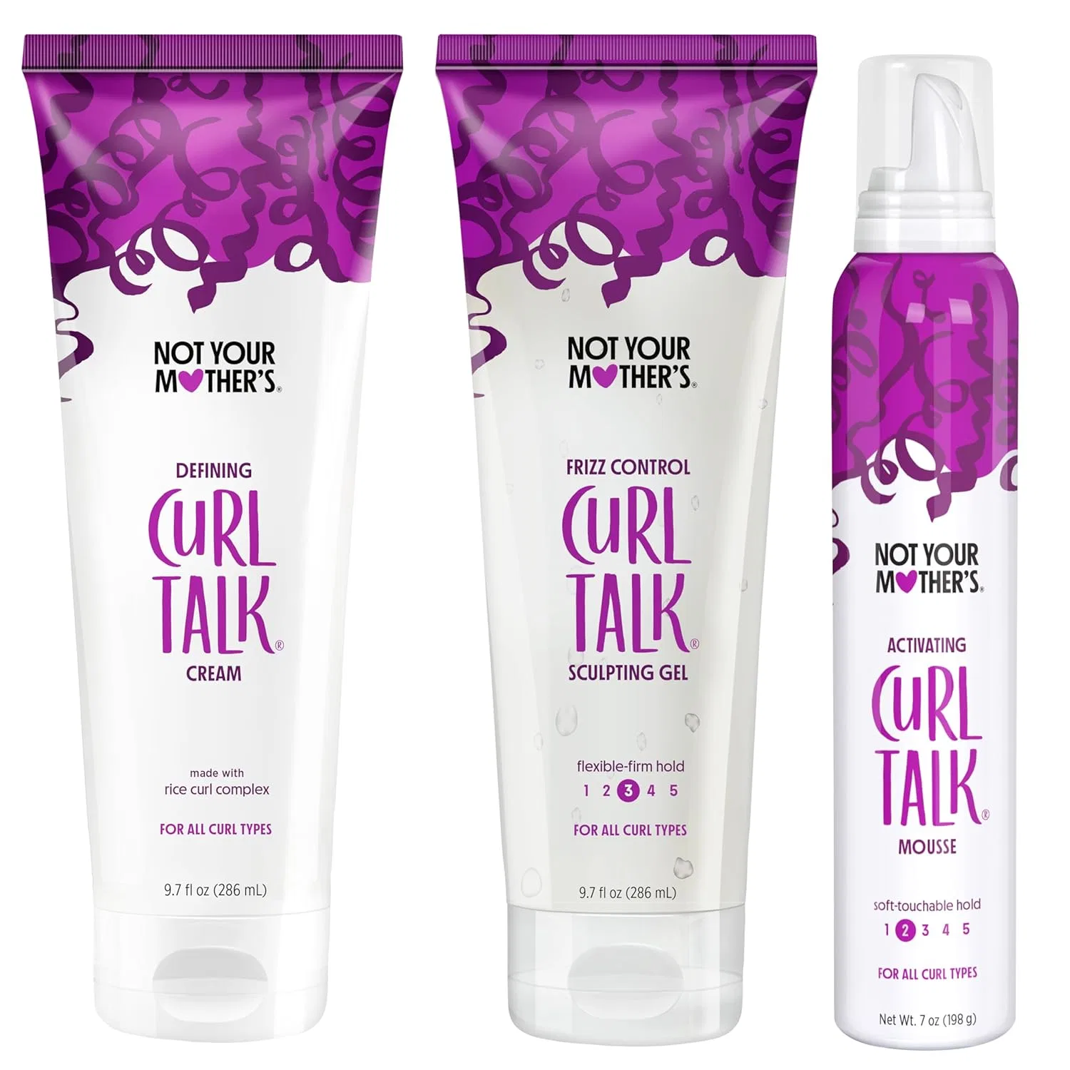 Набор средств для укладки кудрявых волос Curl Talk от Not Your Mother's Not Your Mother'S