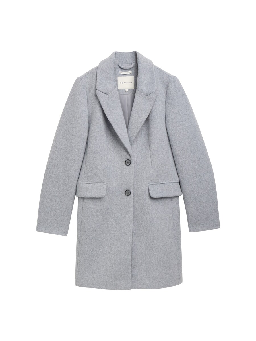 

Межсезонное пальто TOM TAILOR DENIM, пятнистый серый