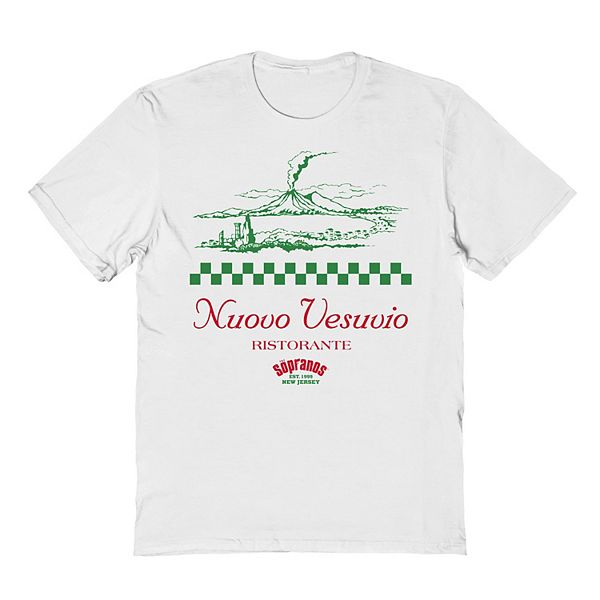 

Футболка с принтом The Sopranos Nuovo Vesuvio Ristorante Licensed Character