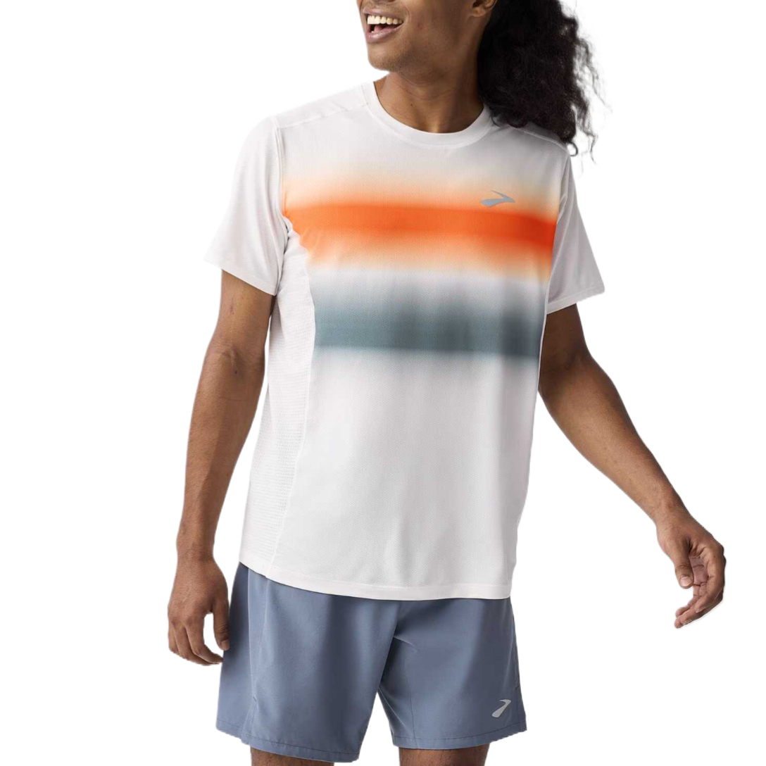 

Brooks Футболки унисекс, белые, с круглым вырезом, узкий прямой крой, Белый, Brooks Футболки унисекс, белые, с круглым вырезом, узкий прямой крой