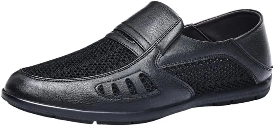 Лоферы из искусственной кожи на каблуке, Slip-On, Black DHFIRUFSHLO