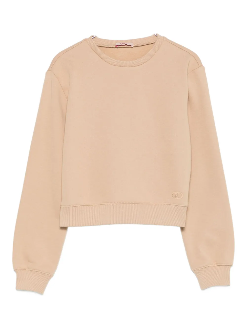 

Свитшот с логотипом Liu Jo Kids, бежевый