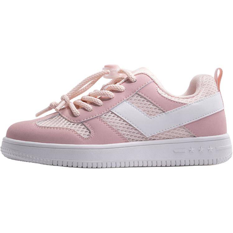 

Pony Антискользящие износостойкие низкие детские скейтерские кроссовки Pink Kids