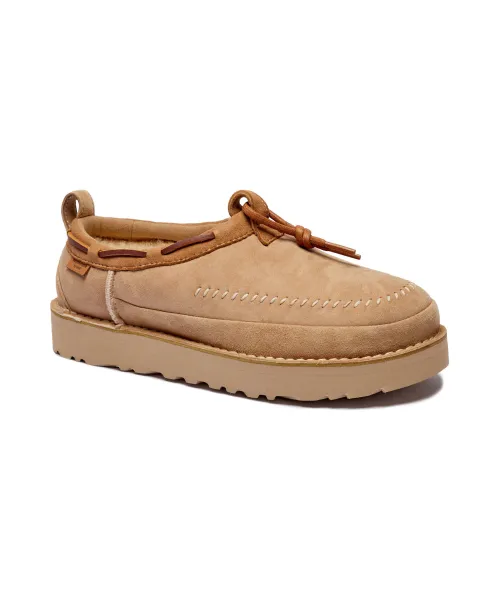 Мюли с сандалиями из регенерированной кожи Tasman Ugg, бежевый