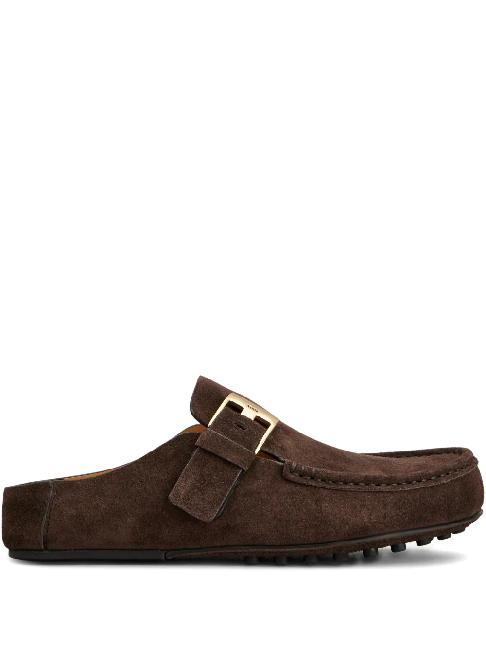 Мюли с пряжкой Tod'S, коричневый