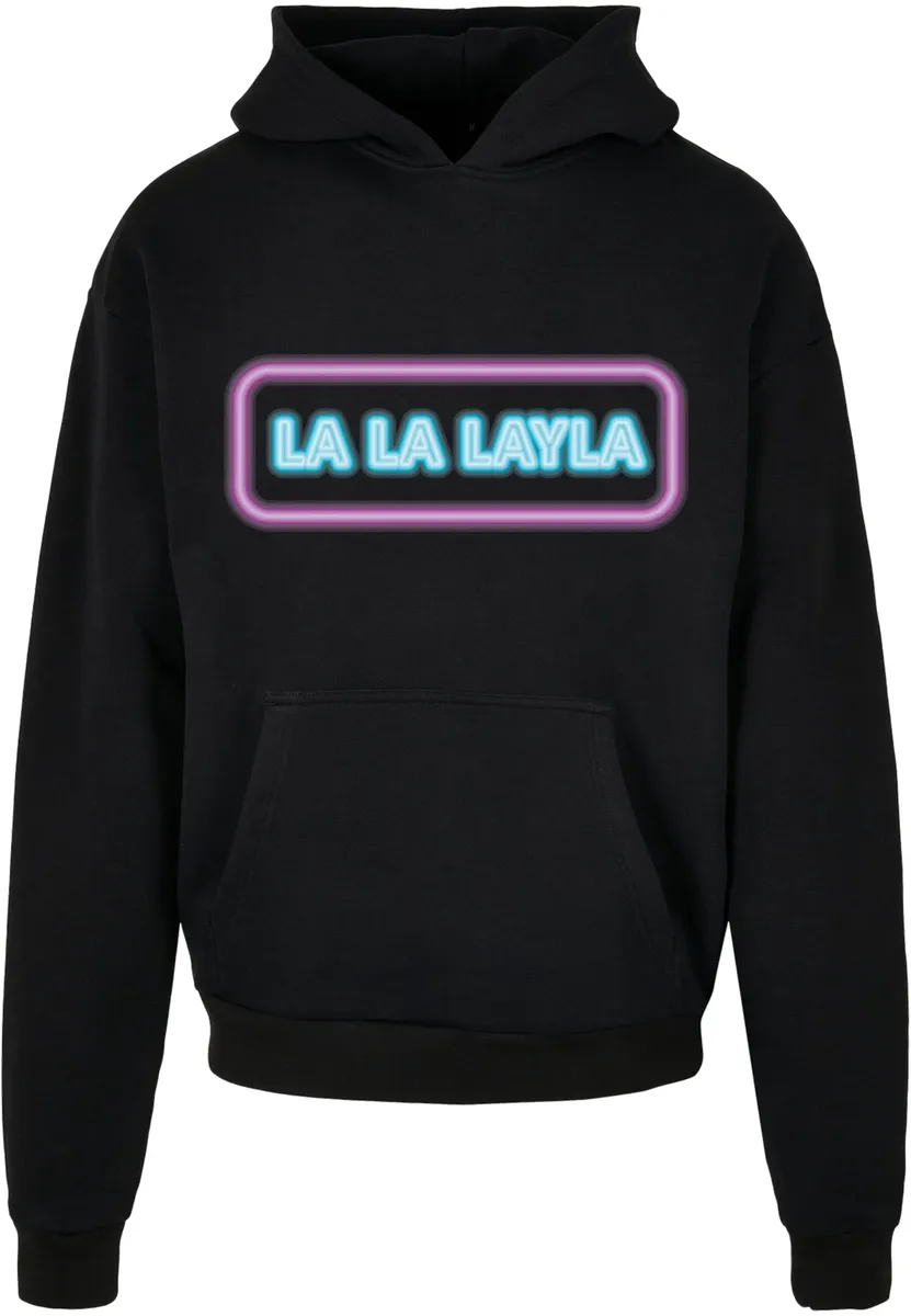

Толстовка с капюшоном Merchcode " Merchcode Men's LA LA LAYLA Ultra Heavy Hoody", черный