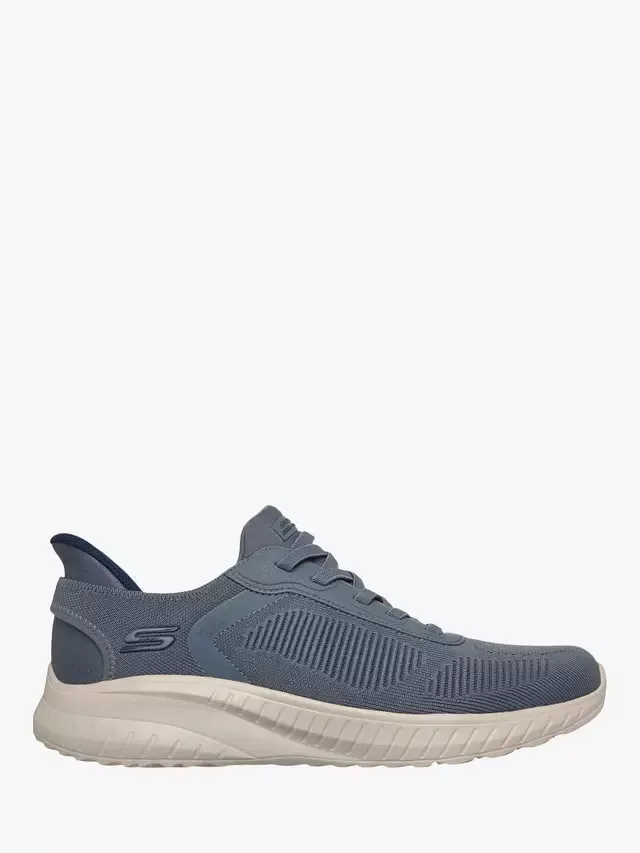 Кроссовки BOBS Sport Squad Chaos Solid Step Slip Ins Skechers, Slate