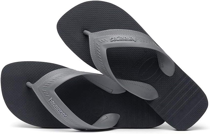 Мужские новые гибридные вьетнамки Havaianas Be, New Graphite — фото 4