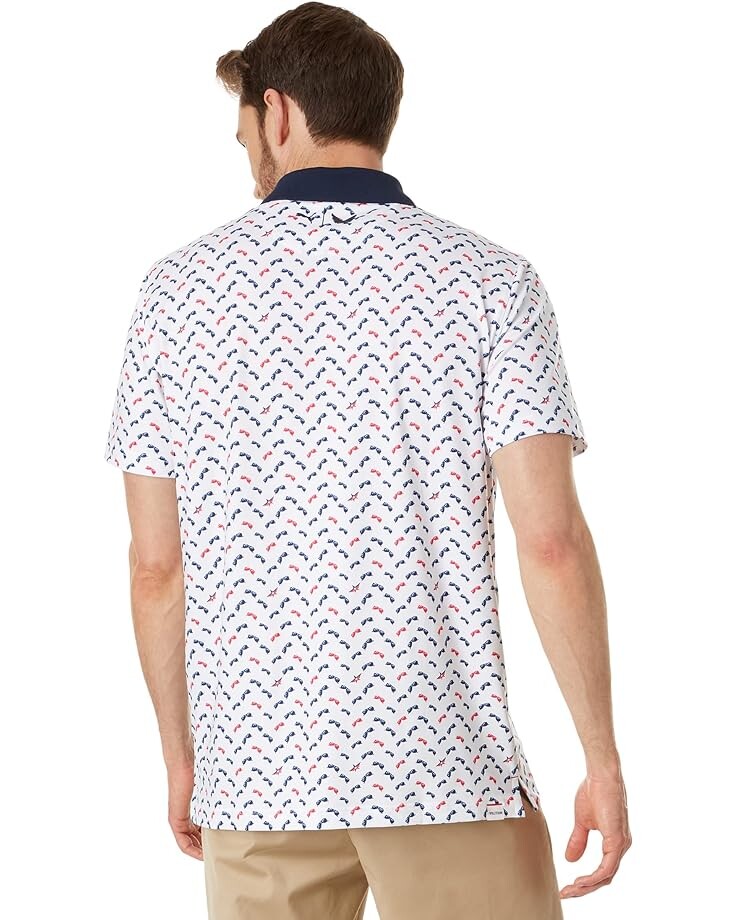 

Поло Puma Volition Aviator Polo, цвет Bright White/Ski Patrol