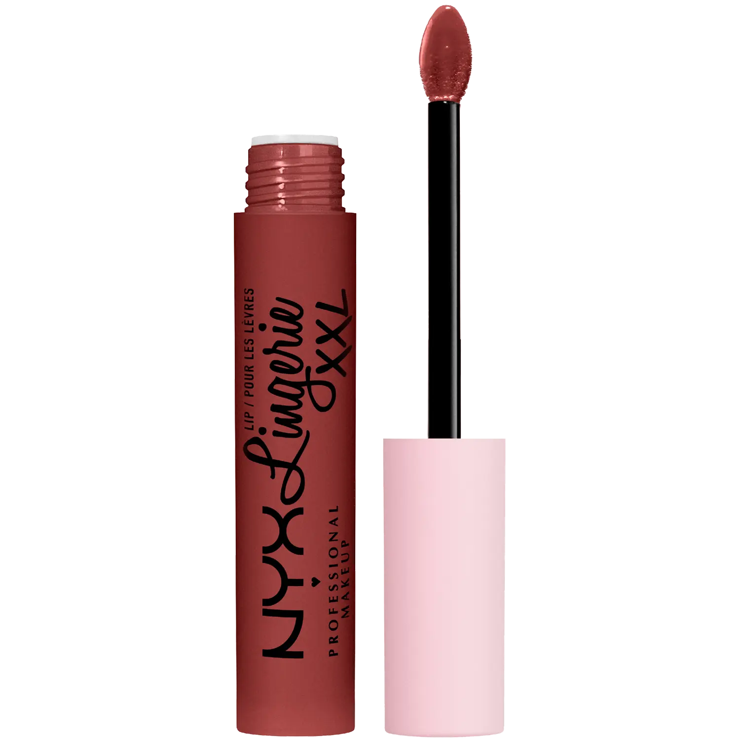 Матовая жидкая помада-бретелька Nyx Professional Makeup Lingerie Xxl, 4 мл — фото 3