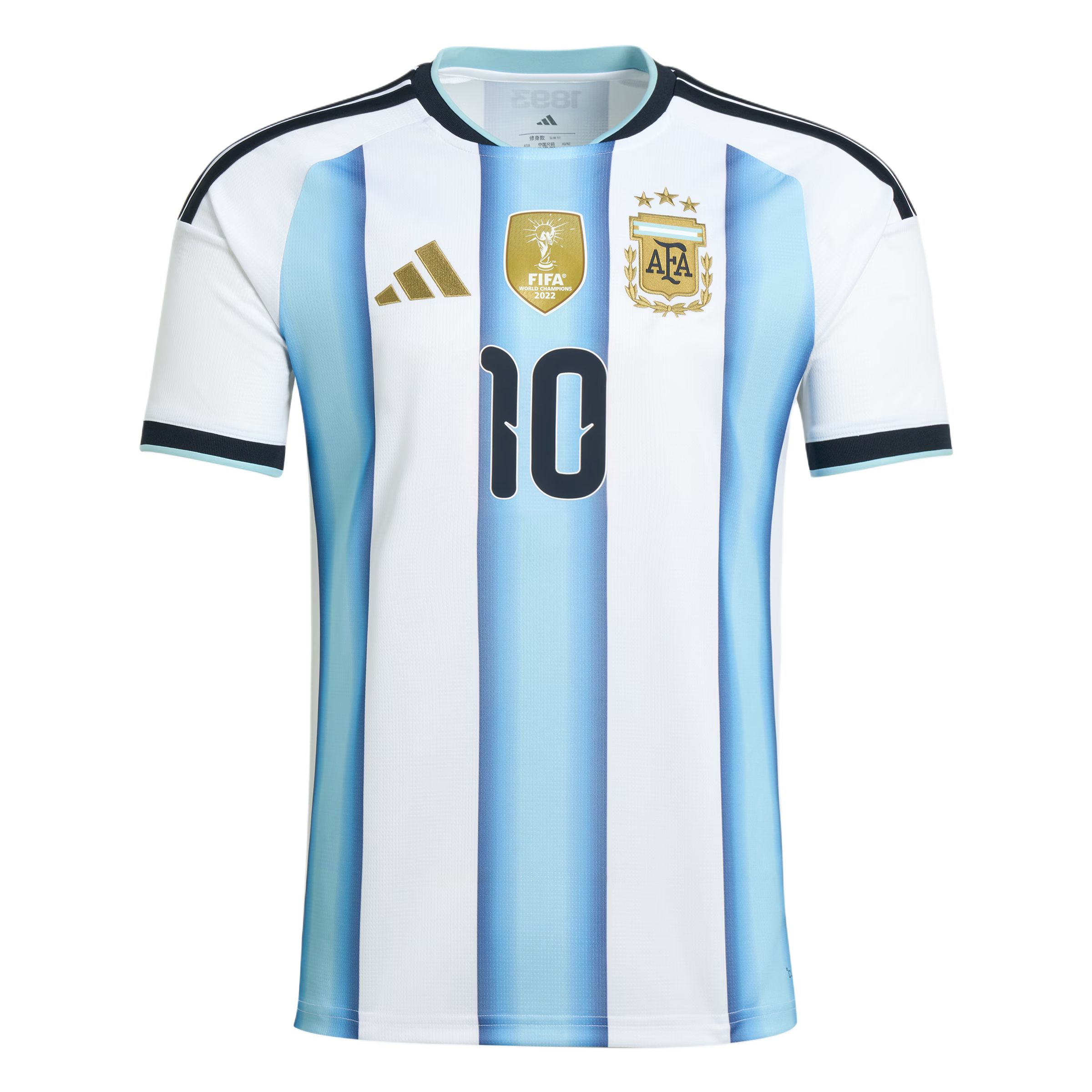 

Футбольная майка Argentina FW25 26 HOME REPLICA MESSI для мужчин Adidas, белый/синий