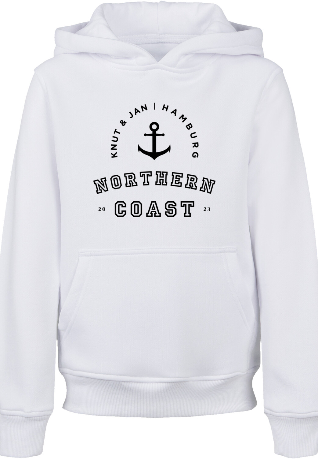 

Пуловер F4NT4STIC Hoodie Northern Coast Knut & Jan Hamburg, белый