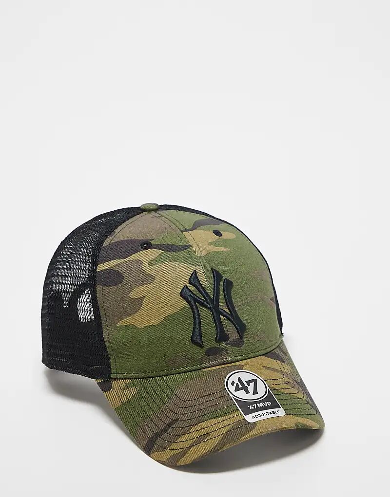 

Сетчатая кепка NY Yankees в камуфляжном цвете 47 Brand