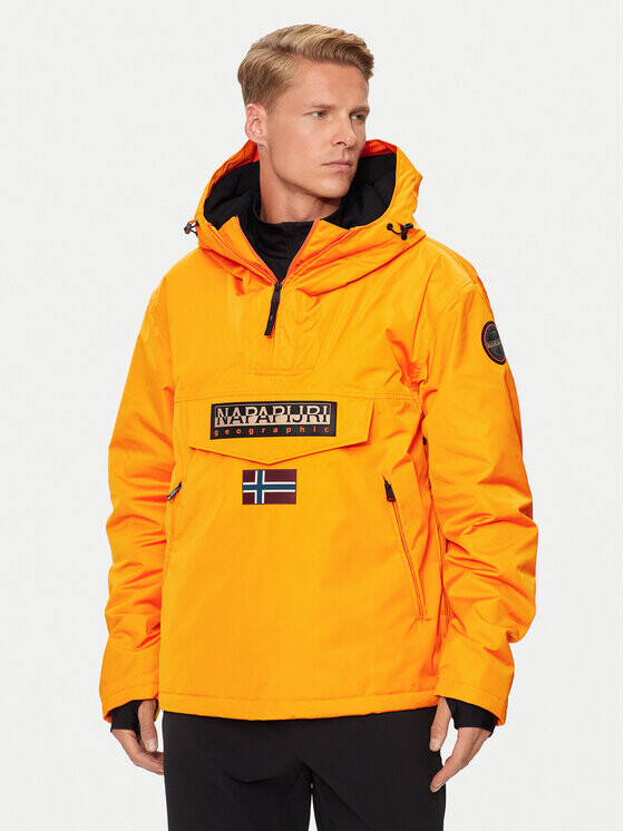 

Анорак regular fit Napapijri, оранжевый