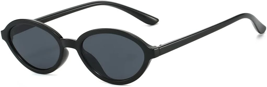 

Солнцезащитные очки с защитой от УФ-излучения UV400 | Овальная оправа с леопардовым принтом, маленькая оправа | Линзы конфетных цветов | Для женщин и мужчин | Для занятий спортом на открытом воздухе и вождения LXLHWN, Black